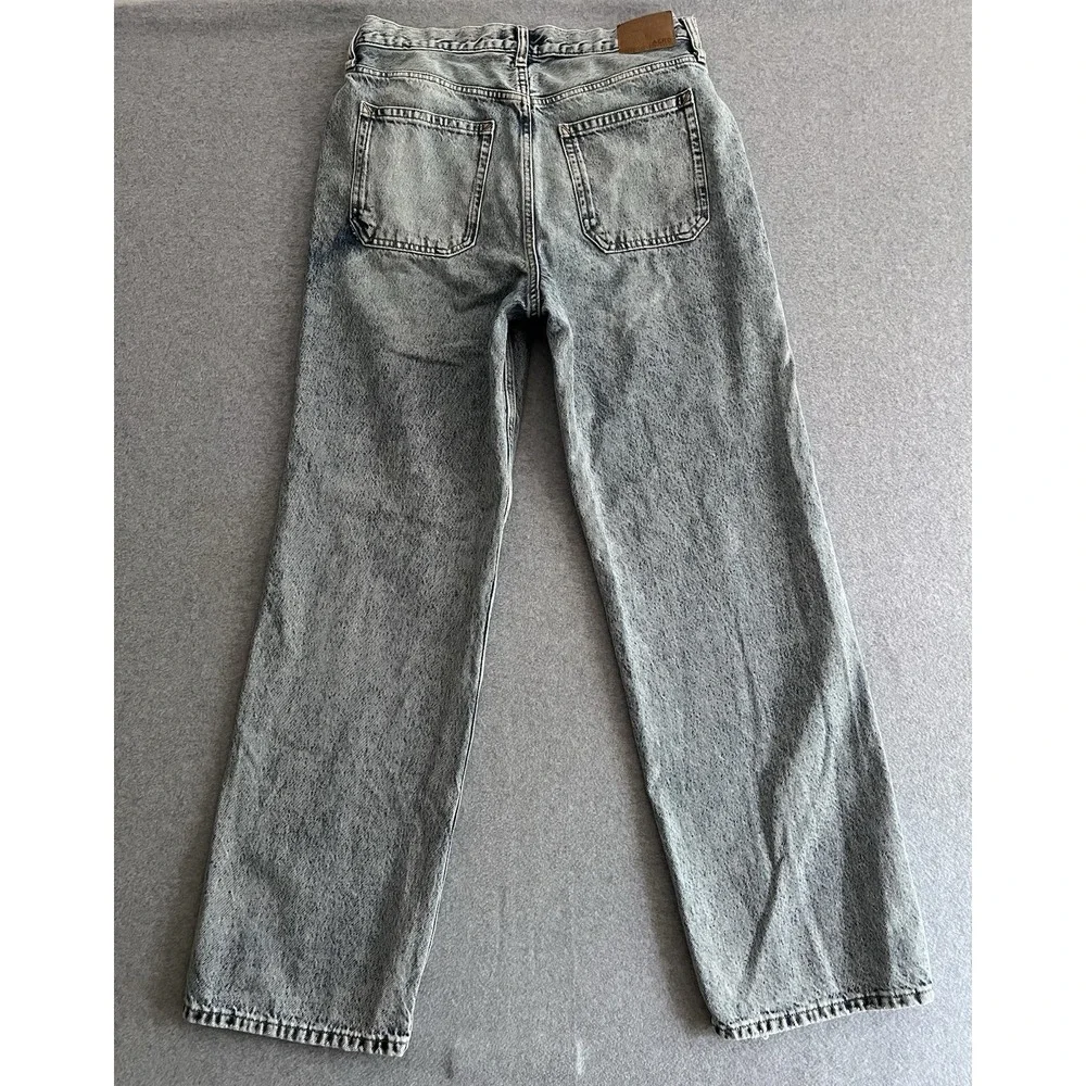 Aeropostale 90's Baggy Women's Jeans Size 10R Y2K Wide Leg Light‎ Acid Wash 32